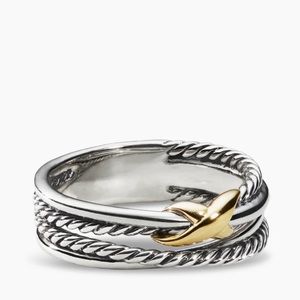 NWOT David Yurman X Crossover Band Ring